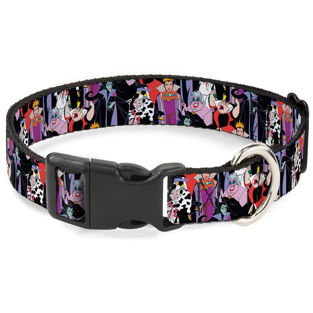 Buckle-DownBuckle-Down Plastic Clip Collar 5-Disney Villains Stacked 1