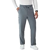 Hanes Mens Scrubs Healthcare Pants, Scrub Pants for Men, Moisture-Wicking & Odor Control, 5 Pockets