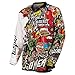 O'Neal 0023-103 Mayhem Crank Men's Jersey (Black/Multi, Medium)