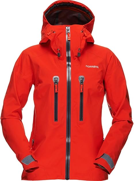 Norrona W Trollveggen Gore-TEX PRO Jacket - Tasty Red - XS - Robuste ...