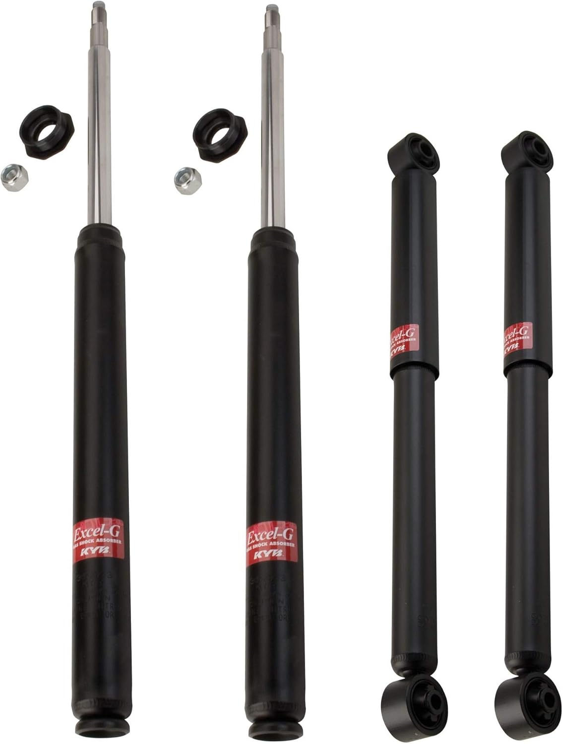 KYB ExcelG Front Suspension Struts and Rear Shock
