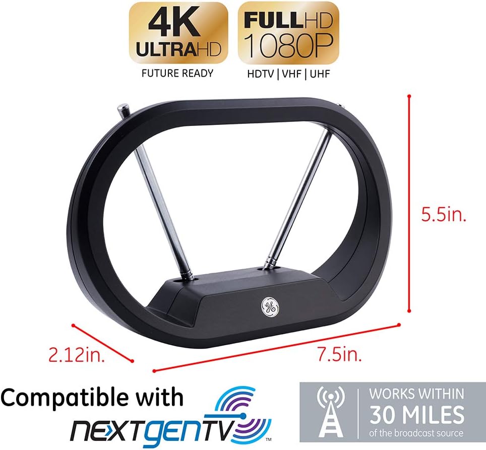 15 Best GE TV Antenna Reviews - Worldwide famous indoor/outdoor/attic mount antennas