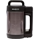 Simple Living Products 1.6L Deluxe Portable Soup Maker. Hot Soup Maker Machine is a 4-in-1 Applaince, Soup Maker, Blender, So