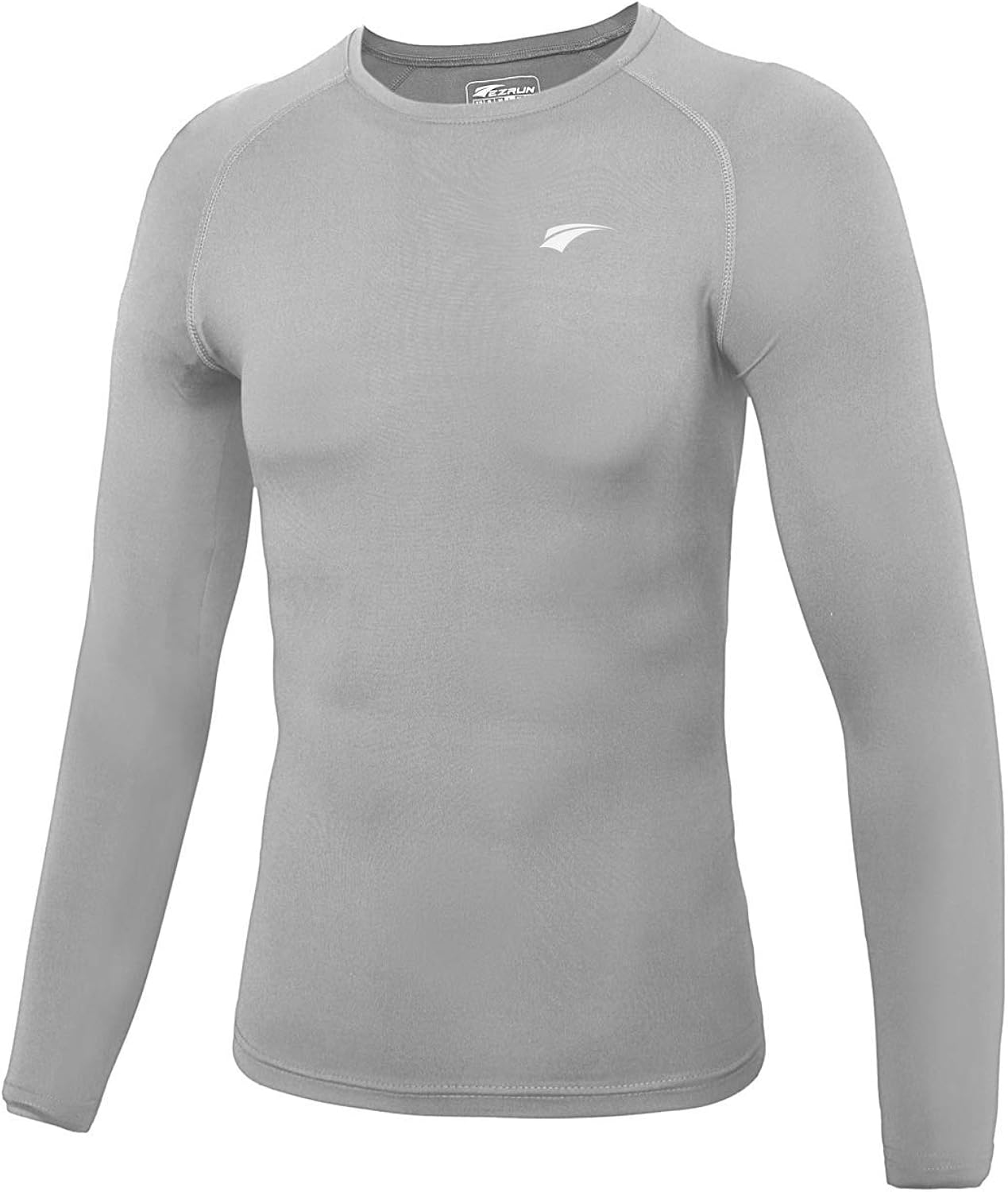 Boys' Compression Shirt Youth Fleece Thermal Baselayer Long Sleeve Cold Gear Undershirts for Boys: Clothing