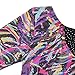 HOZIY Long Sleeve Leotards for Girls Gymnastics Dance 9-10 Shiny Colorful Ribbons Pink