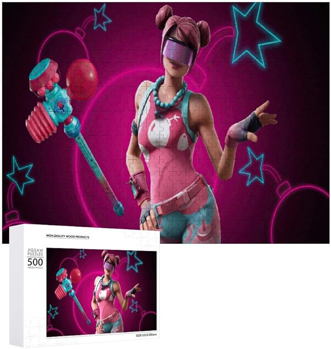 Amazon フォートナイト Fortnite ジグソーパズル 1000ピース Diy 絵画 学生 子供 大人 Jigsaw Puzzle 木製 パズル 溢れる想い おもちゃ 幼児 アニメ 漫画 壁飾り 入園祝い 新年 ギフト 誕生日 クリスマス プレゼント 贈り物 ジグソーパズル おもちゃ