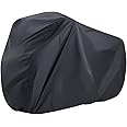 Maveek Bicycle Cover 190T Waterproof Bike Rain Cover for Outside Storage, Snow Water Dirt Dust Resistance Winter Summer All Weather for 1 Bike, Transport Travel Road Bicycles Shed Tent Outdoor Indoor