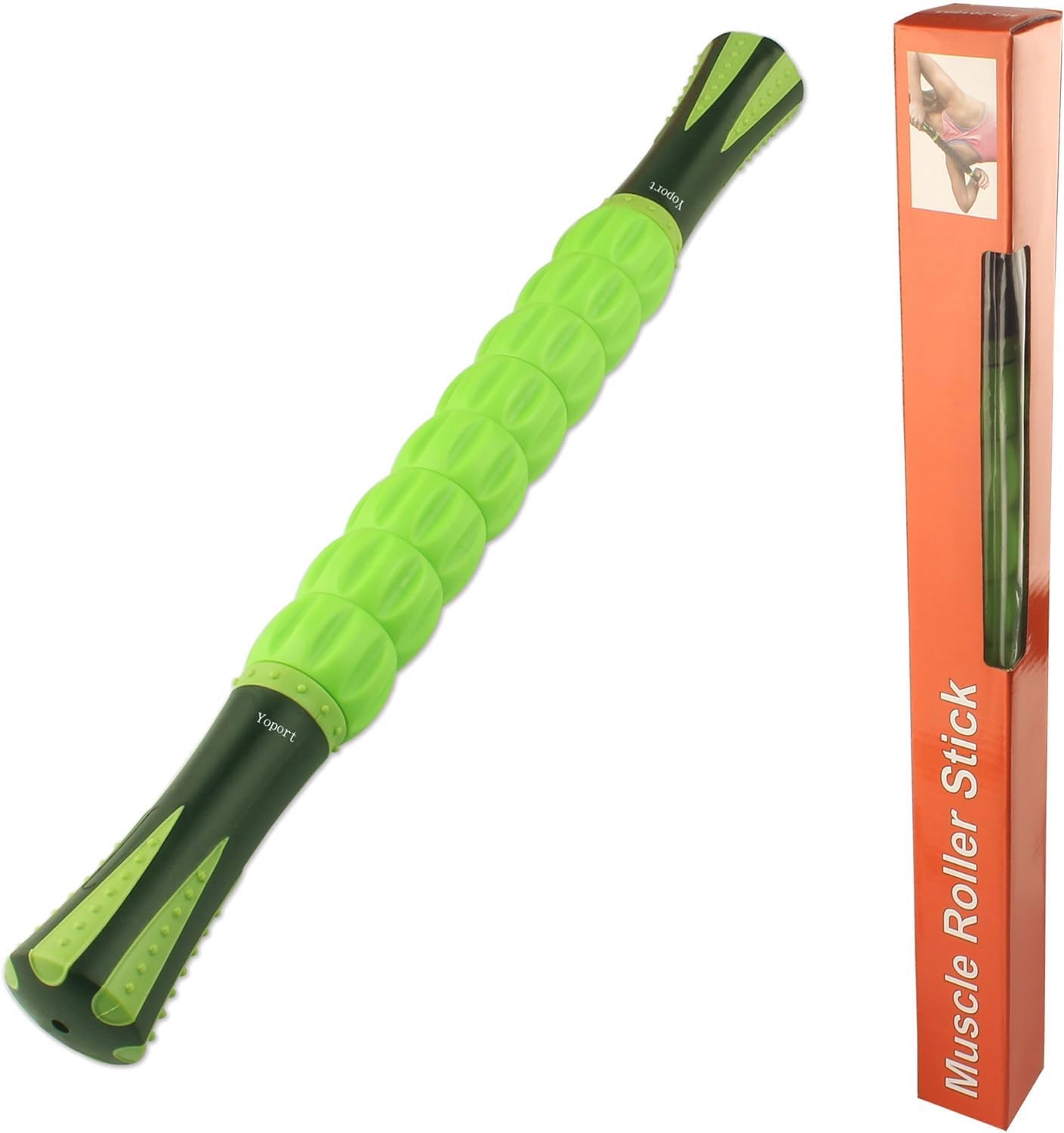 Yupro Muscle Roller Stick, Muscle Massage Roller Tools for Athletes Runners Help Leg and Body Back Recovery Massage