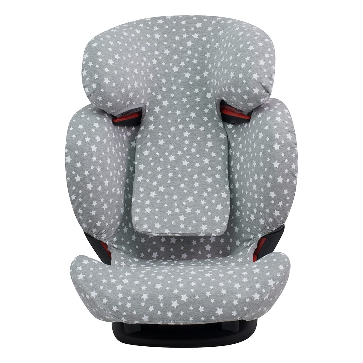 JYOKO Kids Baby car seat Cover Liner Made Cotton Compatible with Bebe Confort, Maxi COSI Rodi, Rodifix (Rodifix, White Star)