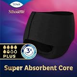 TENA Silhouette High Waist Underwear Plus Black Medium Pack 9 view 3