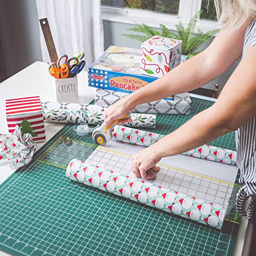 Breman Precision Self Healing Cutting Mat I Sewing Craft Quilting Fabric Rotary Cutting Mat I Perfect for Crafters Hobbyists and Artists I 2 Sided 5 Ply PVC Craft Mat with Grid Lines I A1 24x36 inches - Thumbnail 6