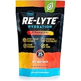 REDMOND Re-Lyte Hydration Electrolyte Powder Bulk Pouch 175 Servings/Strawberry Lemonade