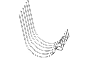 40 Pieces Picture Hangers Super Hooks, PinCute Hercules Hooks Drywall Picture Hanging Hooks Holds Up to 100lbs No Tools Need,