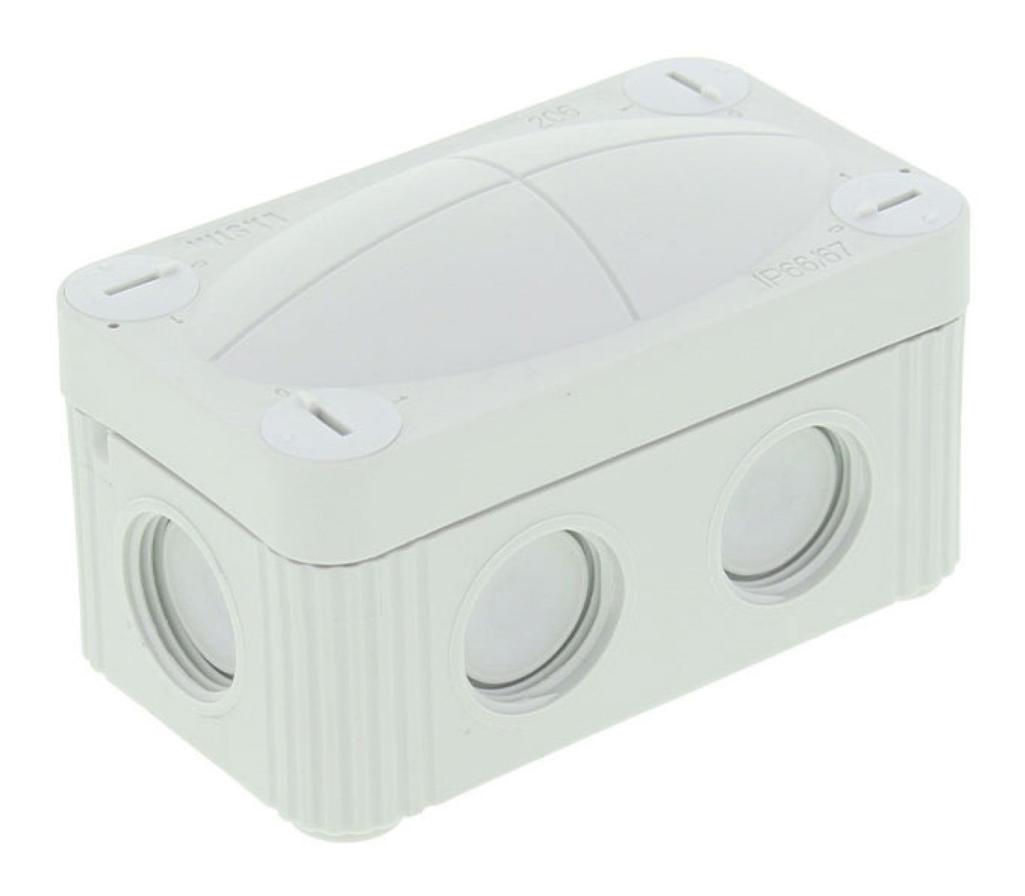 Wiska Combi 206 Junction Box 85x49x51mm White