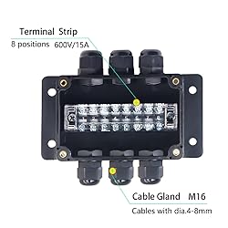YETLEBOX Watertight Junction Box, IP67 Waterproof
