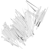 Amosfun 500pcs Fruit Triangular Fork Fruit Food Sticks Triangular Cocktail Picks Dessert Eating Picks Fruit Picks Swizzle Sti