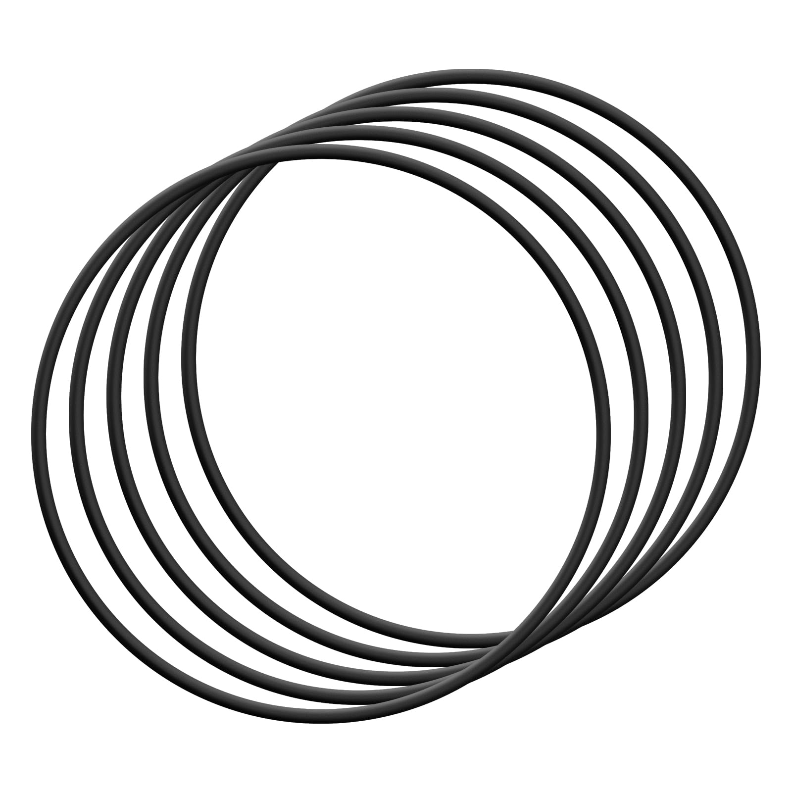 VGOL 5Pcs 70mm O Ring Replacement Rubber Sealing Rings Gasket Washer Accessories for Faucet Household Pipeline Hydraulic Pipeline Black