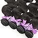 HLSK Hair 7A Brazilian Virgin Hair Supple Body Wave 3 Bundles 100% Unprocessed Virgin Human Hair Weave Extensions remy Human Hair (100g+/-5g)/pc