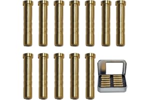50/100/150 Grain Archery Arrow Copper & Aluminum Insert Screw Copper Brass Arrow Inserts Arrowheads Connector,for Diameter.24