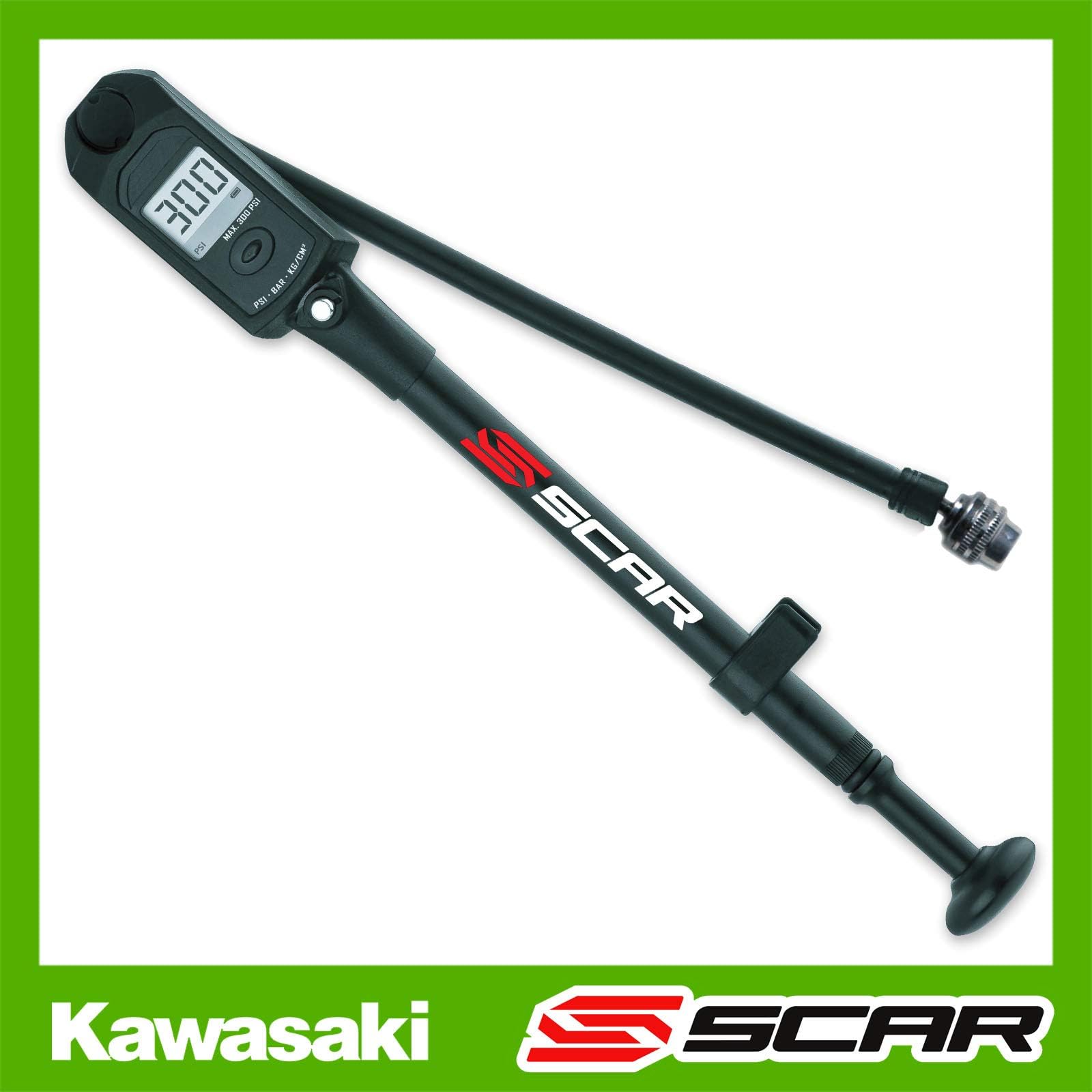 SCAR Digital Fork Air Shock Pump PSF KYB KAYABA Compatible with KAWASAKI KX-F KXF 450 KX450F 13-18