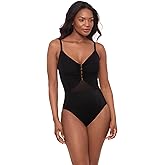 Miraclesuit Women's Swimwear Network News Underwire Tummy Control Mariposa One Piece Swimsuit