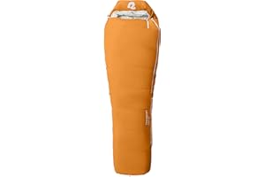 Retrospec Dream Mummy Sleeping Bag - 5, 15, & 30°F Cold Weather Camping & Travel Essential Gear with Water - Resistant Shell & Synthetic Fill - Zippered Pocket & Stuff Sack
