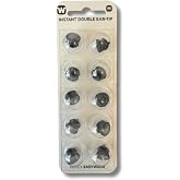 Widex Instant Double Ear-Tip &ndash; Dual-Layered Comfort &amp; Secure Fit for Hearing Aids (Medium)