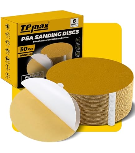 Norton 6 In. A275OP No-Fil Paper PSA Disc Roll P100 Grit A275 AO 6 Cou
