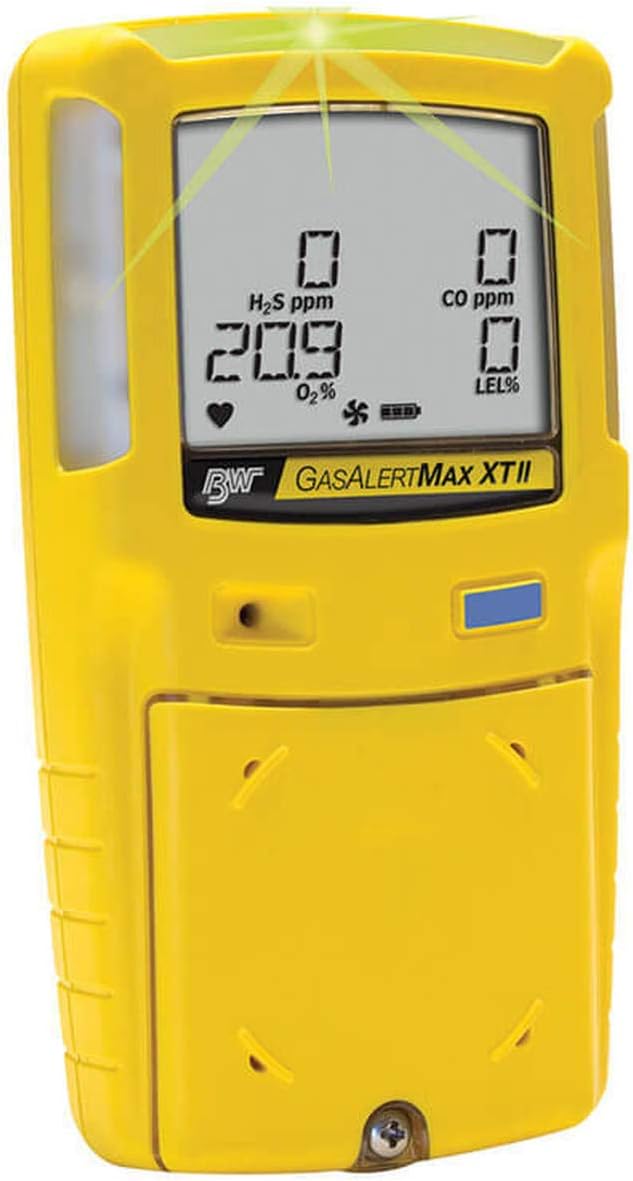 BW GasAlertMax XT 4-Gas (LEL, O2, CO, H2S) Gas Meter (2 Pack)