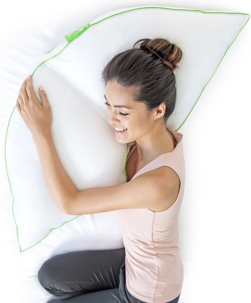 sleep yoga side sleeper arm rest pillow