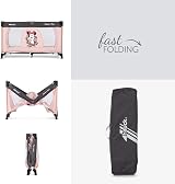 hauck Dream N Play Disney Minnie Mouse Travel Cot 120x60 cm Birth to 15 kg view 6