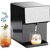 VITLIFE Countertop Nugget Ice Maker with Chewable Soft Ice, 35lbs/24Hrs High Capacity, Self-Cleaning & Automatic Dispensing, Quiet 45dB Operation for Home/Office/Bar (BPA-Free, LED Touch Panel)
