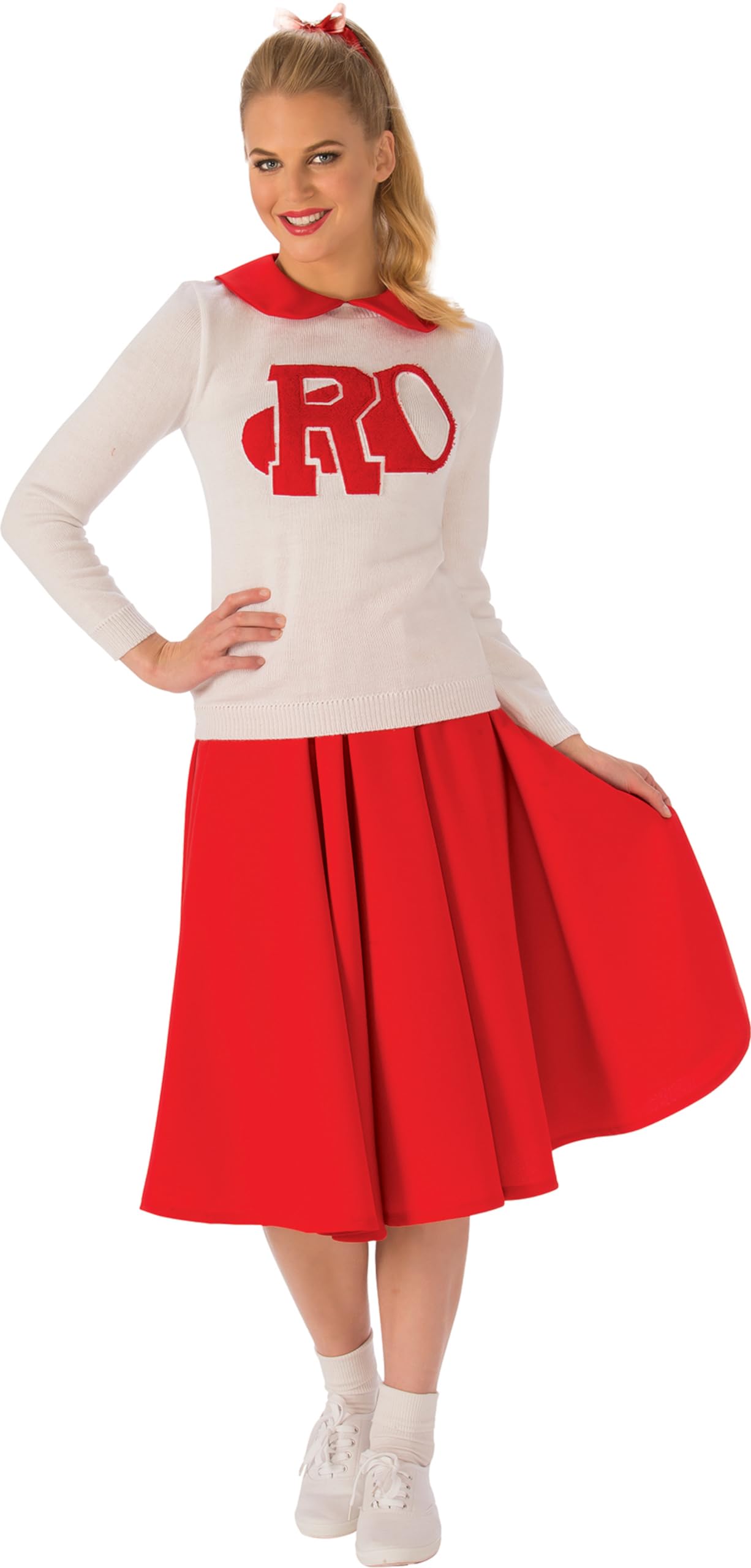 Rubie's 820765 Grease Rydell High Cheerleader Costume Adult-Sized, Solid, As Shown, S