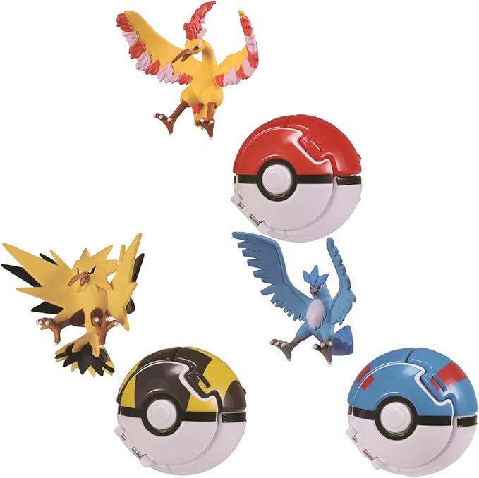 Amazon ポケットモンスター モンスターコレクション ポケデルゼ Dxバトルセット 伝説の3匹 キッズコスチューム 変身 なりきり おもちゃ