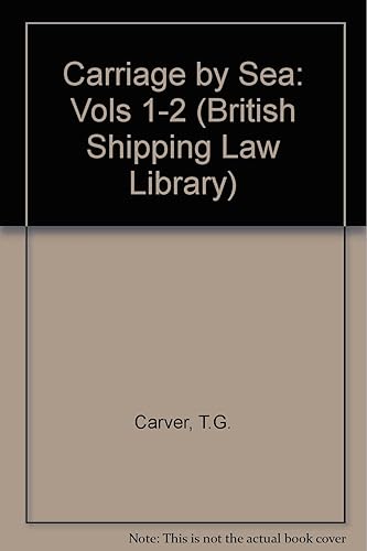 Download Carriage by Sea: Vols 1-2 PDF