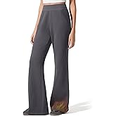 G4Free Flurrylux Fleece Lined Pants Women Cotton Loose Flare Sweatpants with Pockets Winter Casual