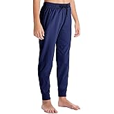 DEVOROPA Toddler to Youth Boys Joggers Kids Tapered Leg Sweatpants Lightweight Running Soccer Sports Athletic Pants Pockets