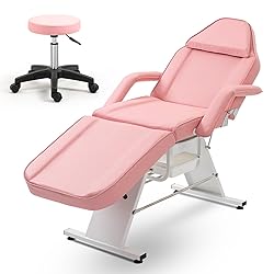 Jaxilyn Tattoo Chair Facial Bed with Two Trays