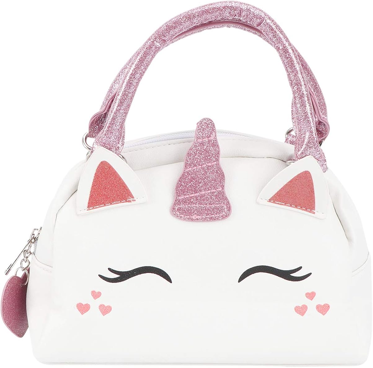 VALICLUD Girls Handbag Cute Pink Unicorn Princess Purse Toddler Mini
