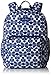 Vera Bradley Women's Lighten Up Grand Backpack, Cobalt Tile, One Size