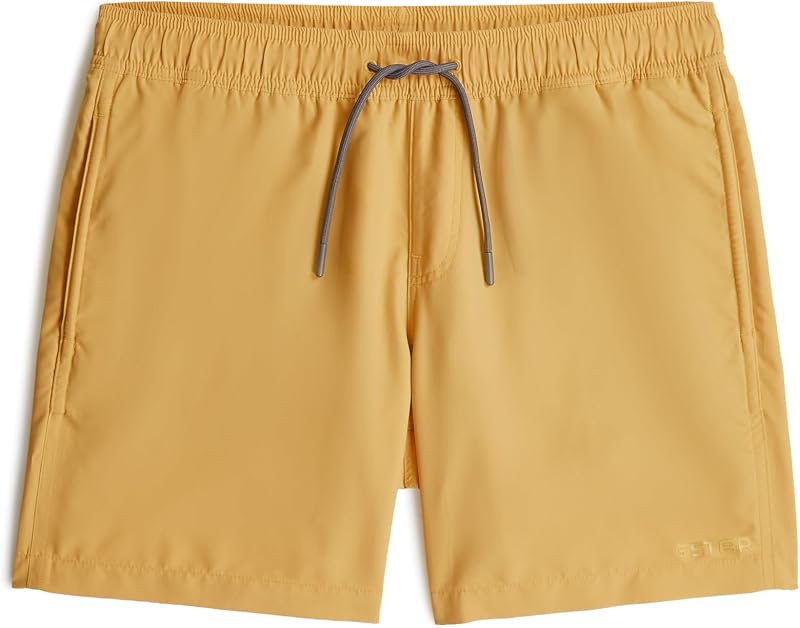 Dirik Solid Swimshort, Colour Yellow, Size XL
