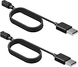Giaogor Magnetic USB Charger for Donerton P22/Popglory Smartwatch Cable 2 Pack view 2