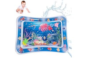 EPJJi Water Sensory Play Mat for Cats, 2024 New Thickened Water Sensor Play Mat, Pet Water Sensory Mat, Sensory Water Mat for Pet Cool Comfort Inflatable Water Mat (C)