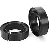 2PCS Heavy-Duty Coil Spring Spacers for 5" &amp; 5.5" O.D. Coil Spring Booster | Heavy-duty Rubber for 5" &amp; 5.5" O.D. Coils Universal Coil Spring Booster