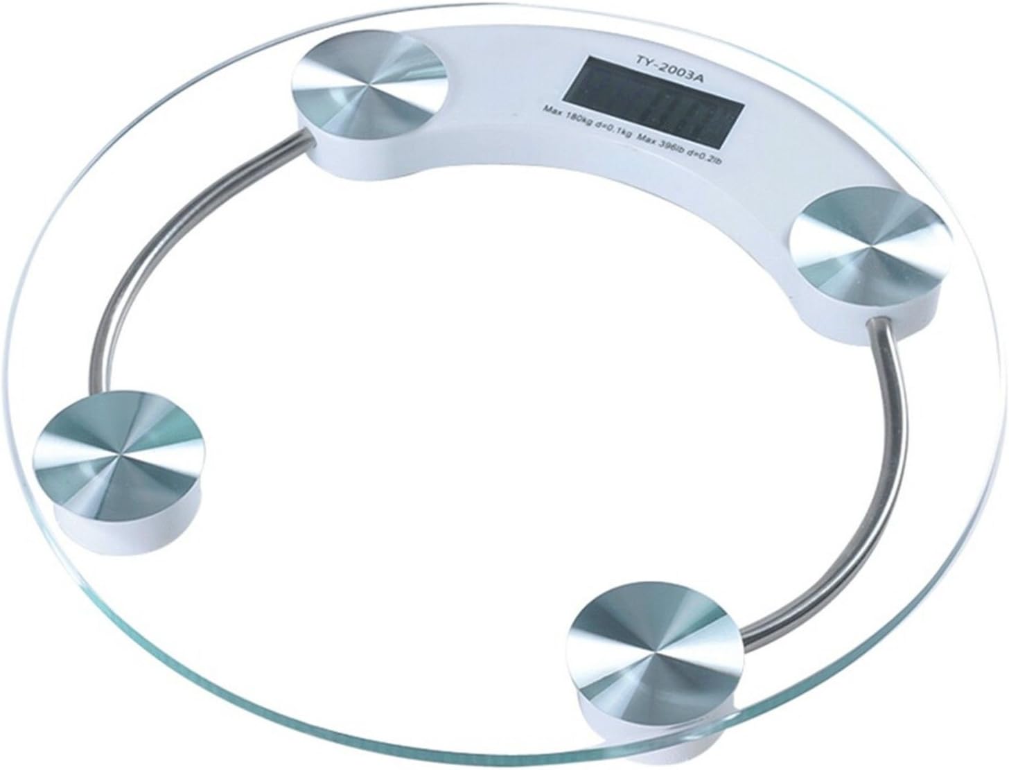ROUND GLASS LCD BATHROOM WEIGHING SCALES 150kg /23 stone Amazon.co