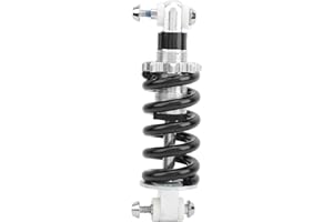 Rear Back Absorbers,Stainless Steel Bike Rear Suspension Riding Spring Easy Install Bumper Bike Shock for Mountain Bikes(150M