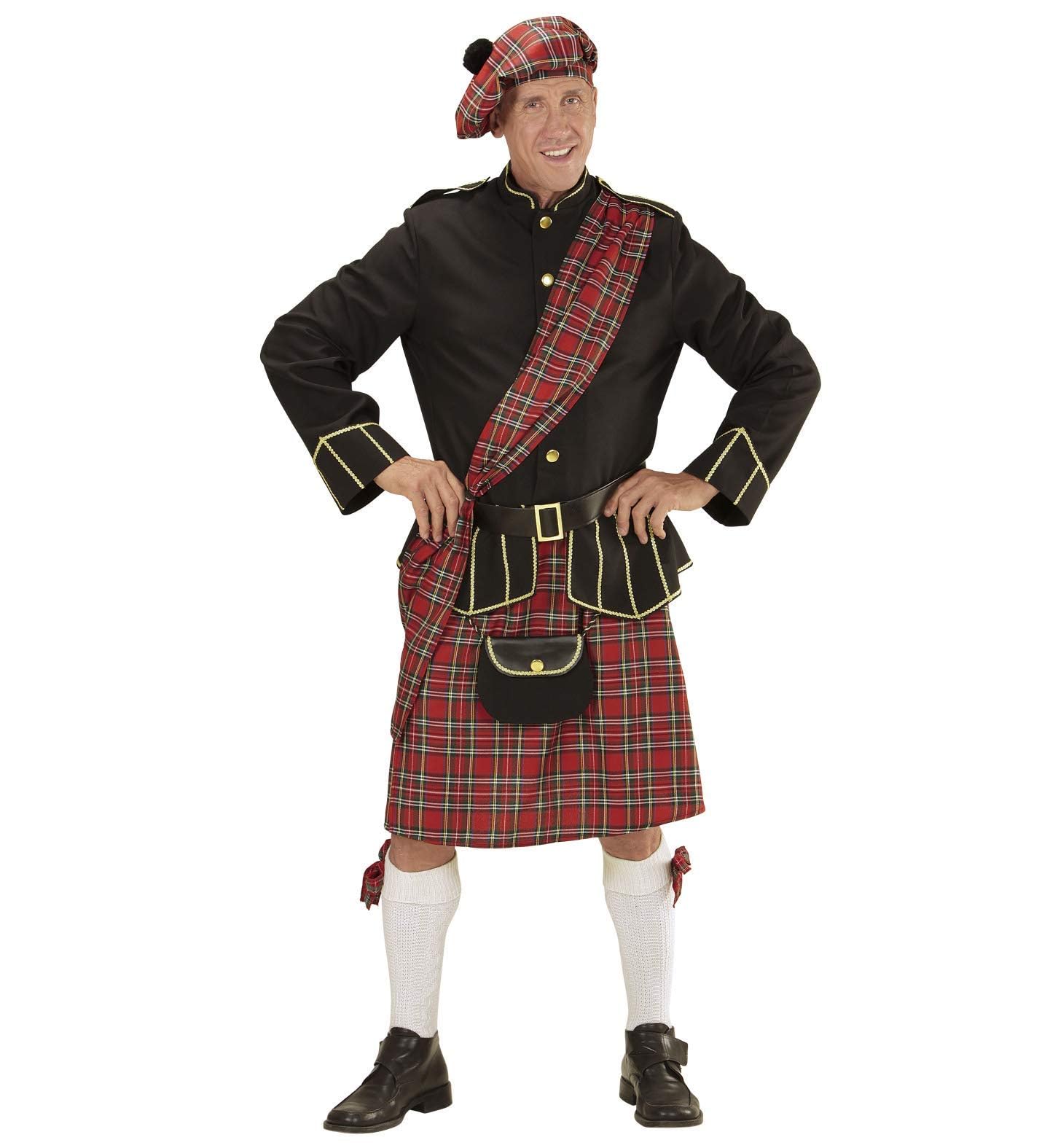 Widmann wdm59233 Scottish Costume ? Multicoloured, Large
