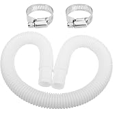 1-1/4 Inch x 3ft Pool Skimmer Hose Replacement for Intex Above Ground Pool Skimmer Pump Transfer Hose