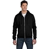 Champion Adult 50/50 Full-Zip Hooded Sweatshirt, Ash