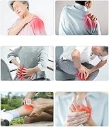 MYMULIKE 20Pcs Pain Relief Patches Heat Patches 12h Long Lasting Knee Back view 5